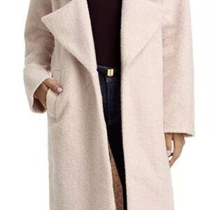 Brand New - Pink Spring Boucle Coat